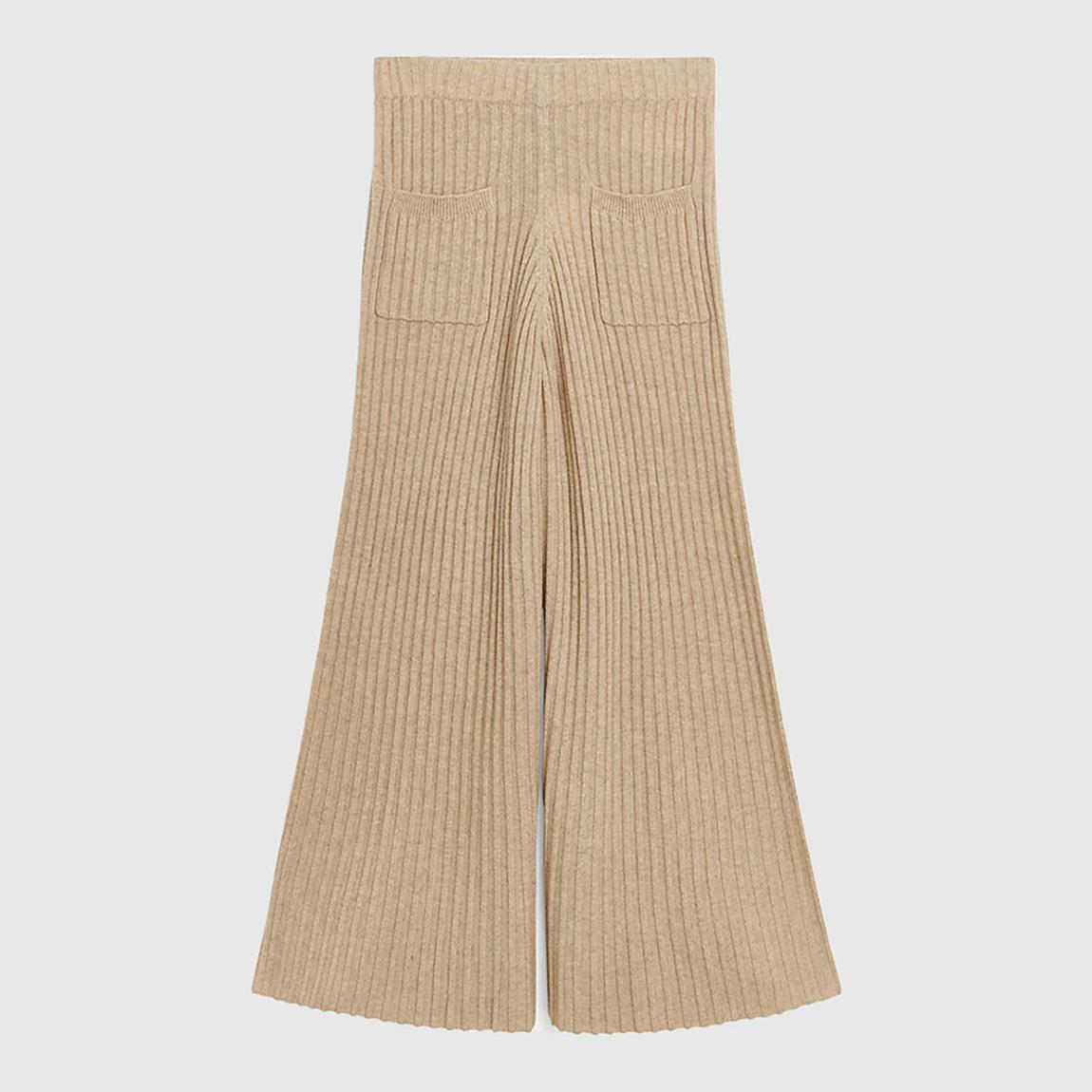 Beige Wool Crissy Trouser main product photo
