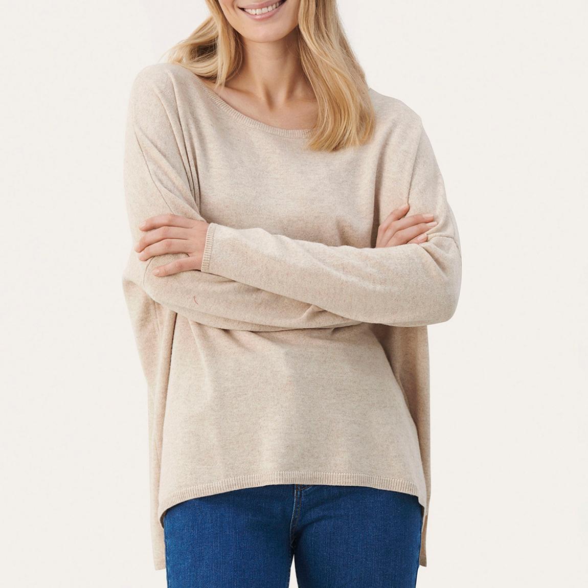 Beige Wool Blend Tila Jumper main product photo