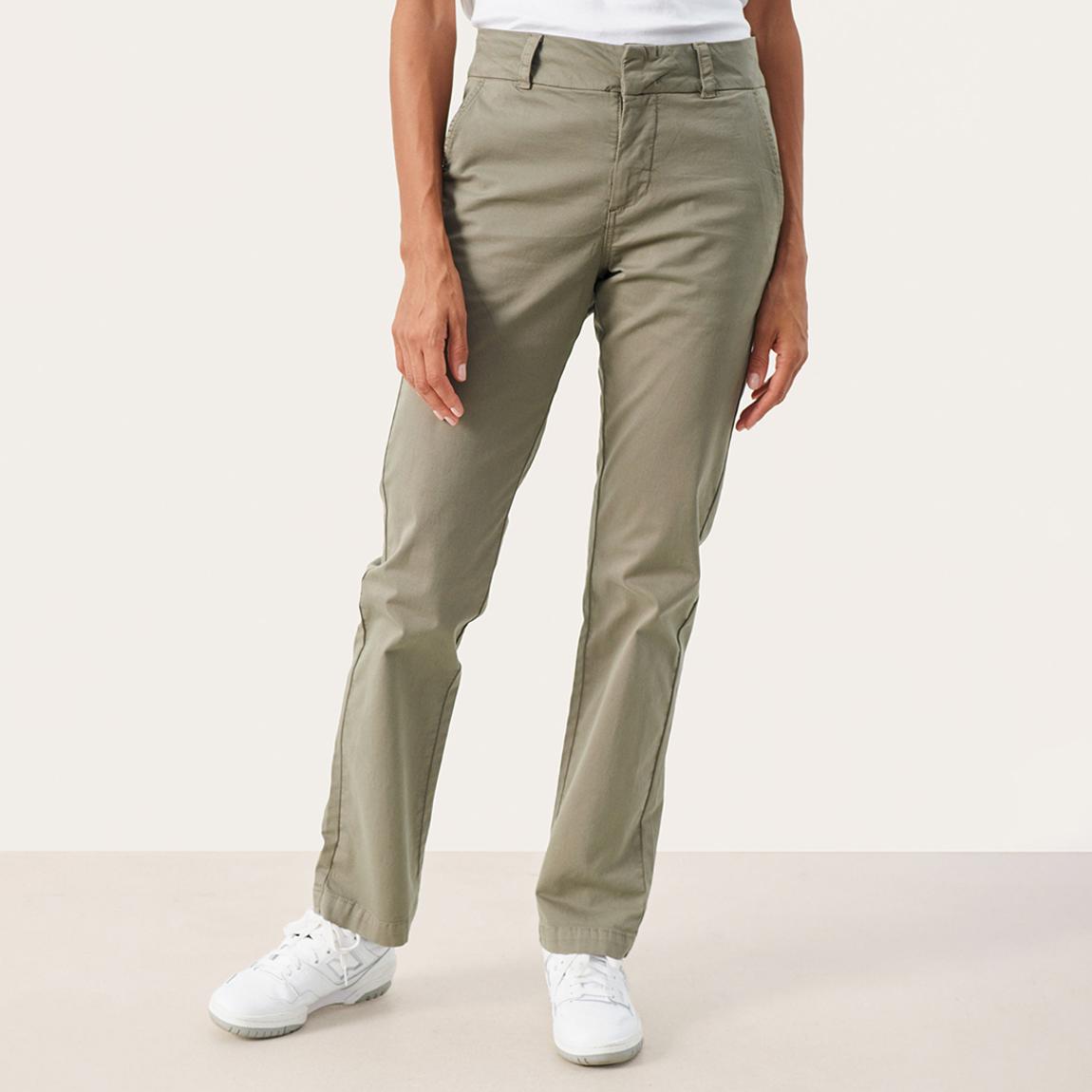 Green Soffyn Straight Trouser main product photo