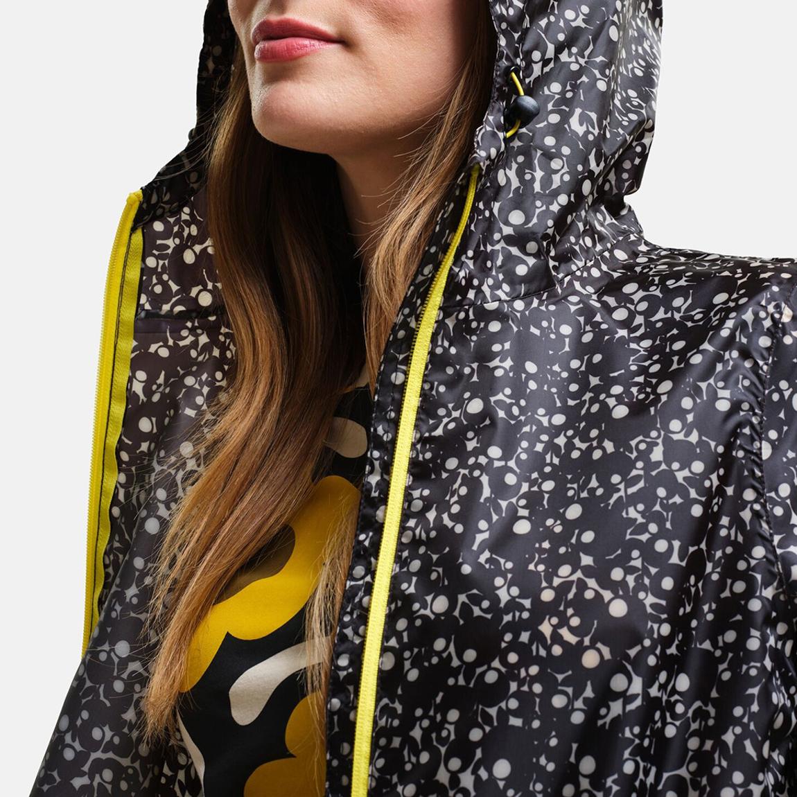 Black Orla Kiely Waterproof Jacket main product photo