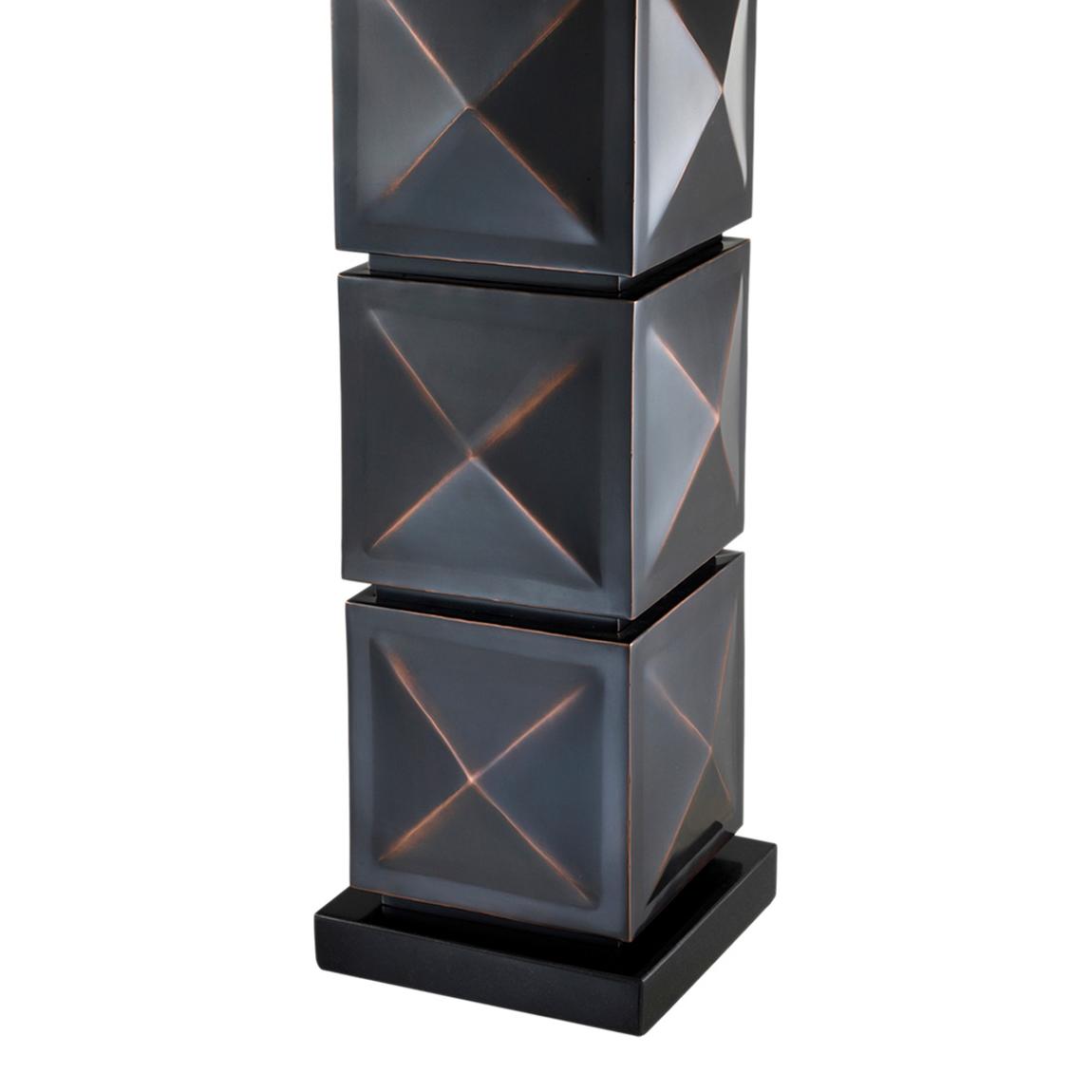 Carlo Table Lamp, Antique Brass, including shade main product photo