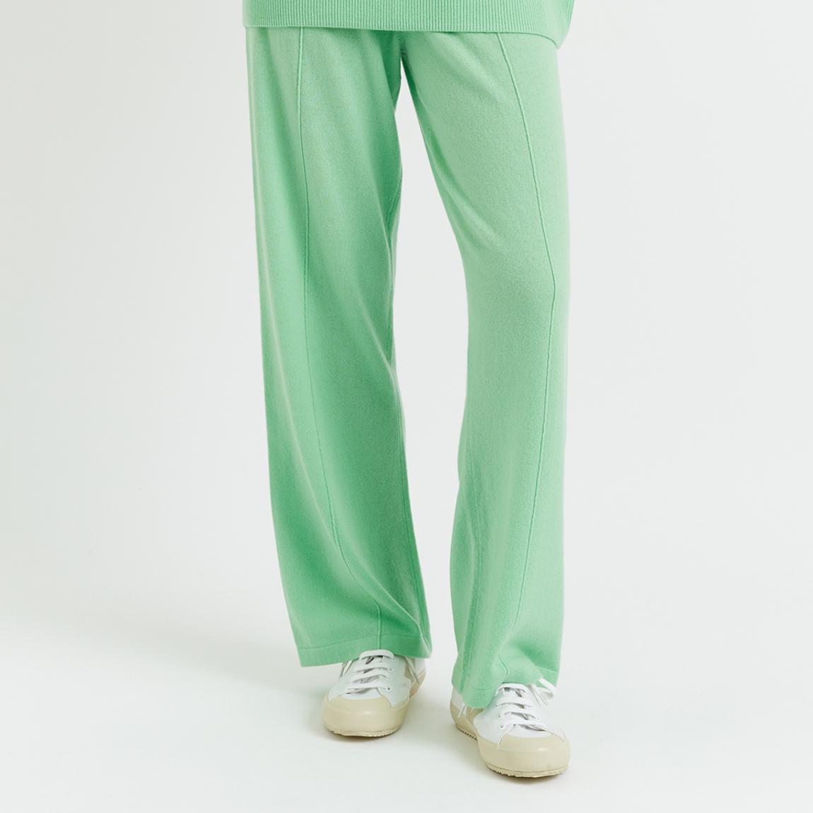 Mint Cashmere Wool Blend Tracksuit Bottoms main product photo