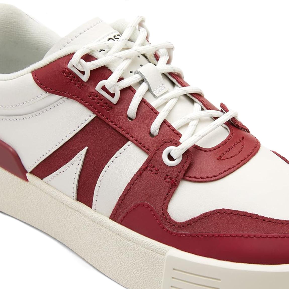 Women's White/Burgundy L002 Evo Trainers main product photo