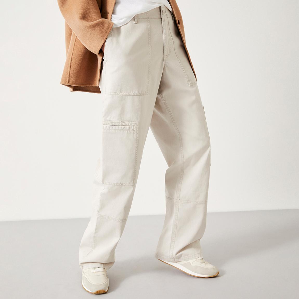 Beige Sydney Cotton Trousers main product photo
