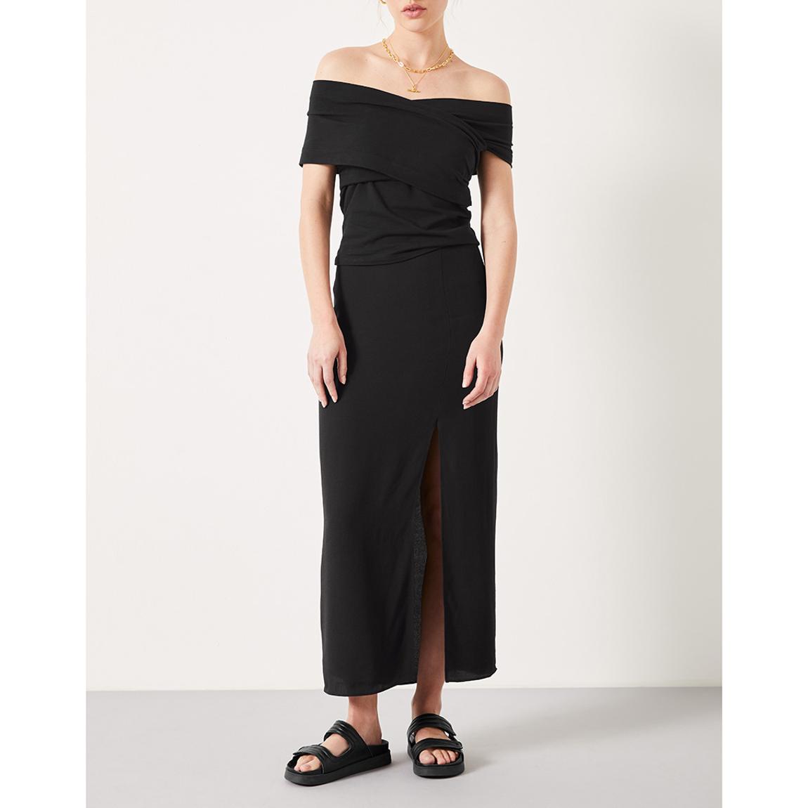 Black Bardot Top main product photo