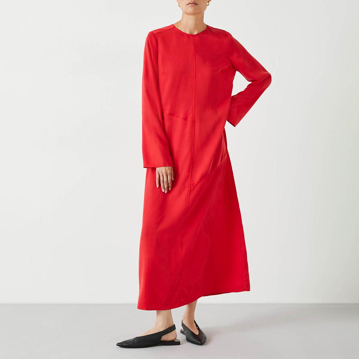 Red Taliah Maxi Dress main product photo