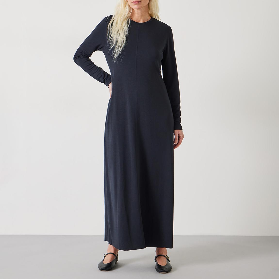 Black Sima Jersey Dress main product photo