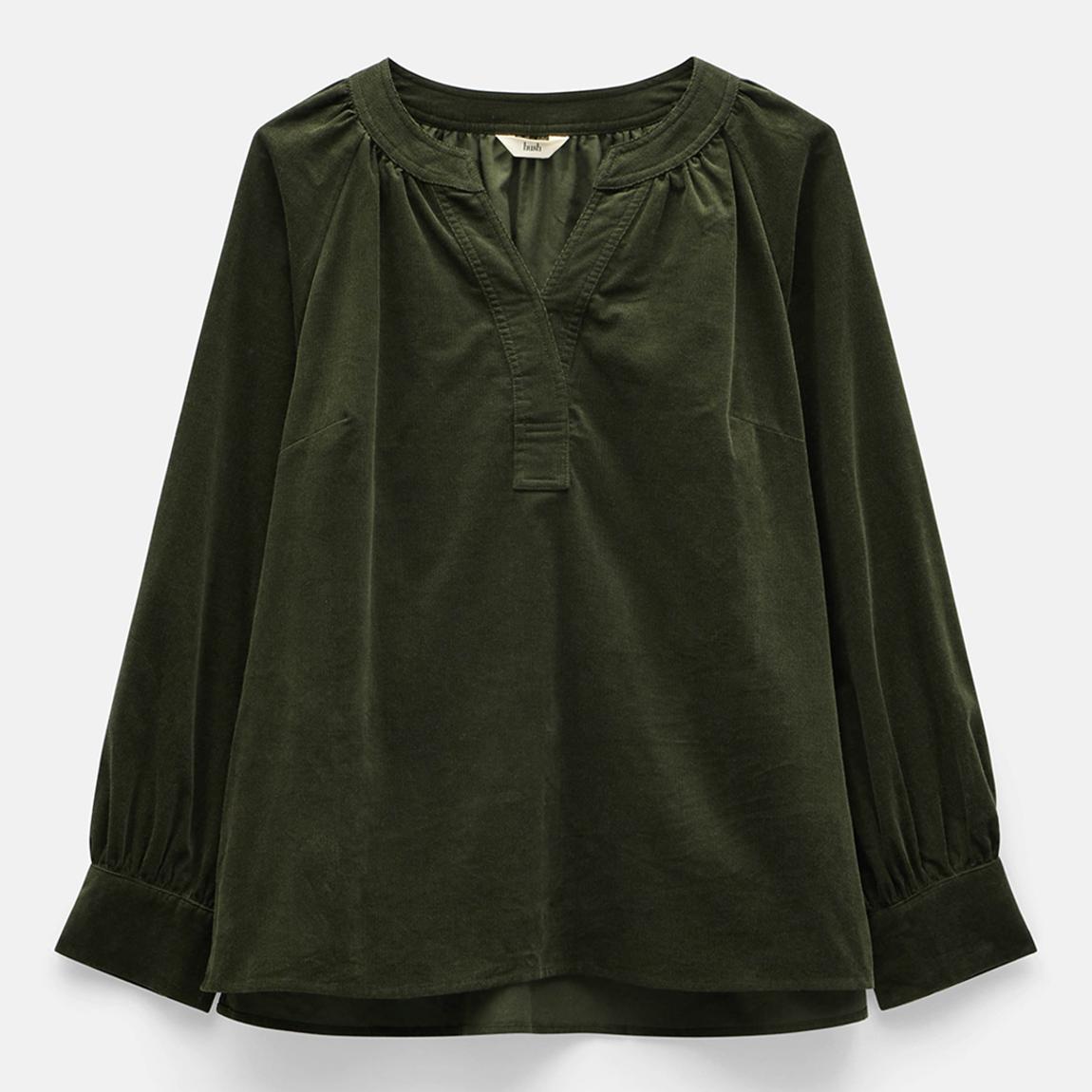 Forest Green Cayla Cord Top main product photo
