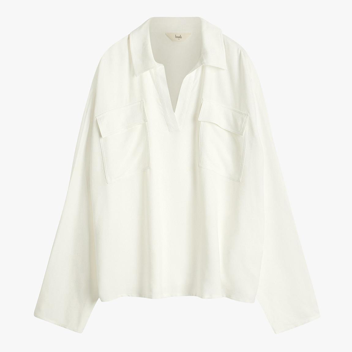 Ecru Kaz Pocket Shirt main product photo