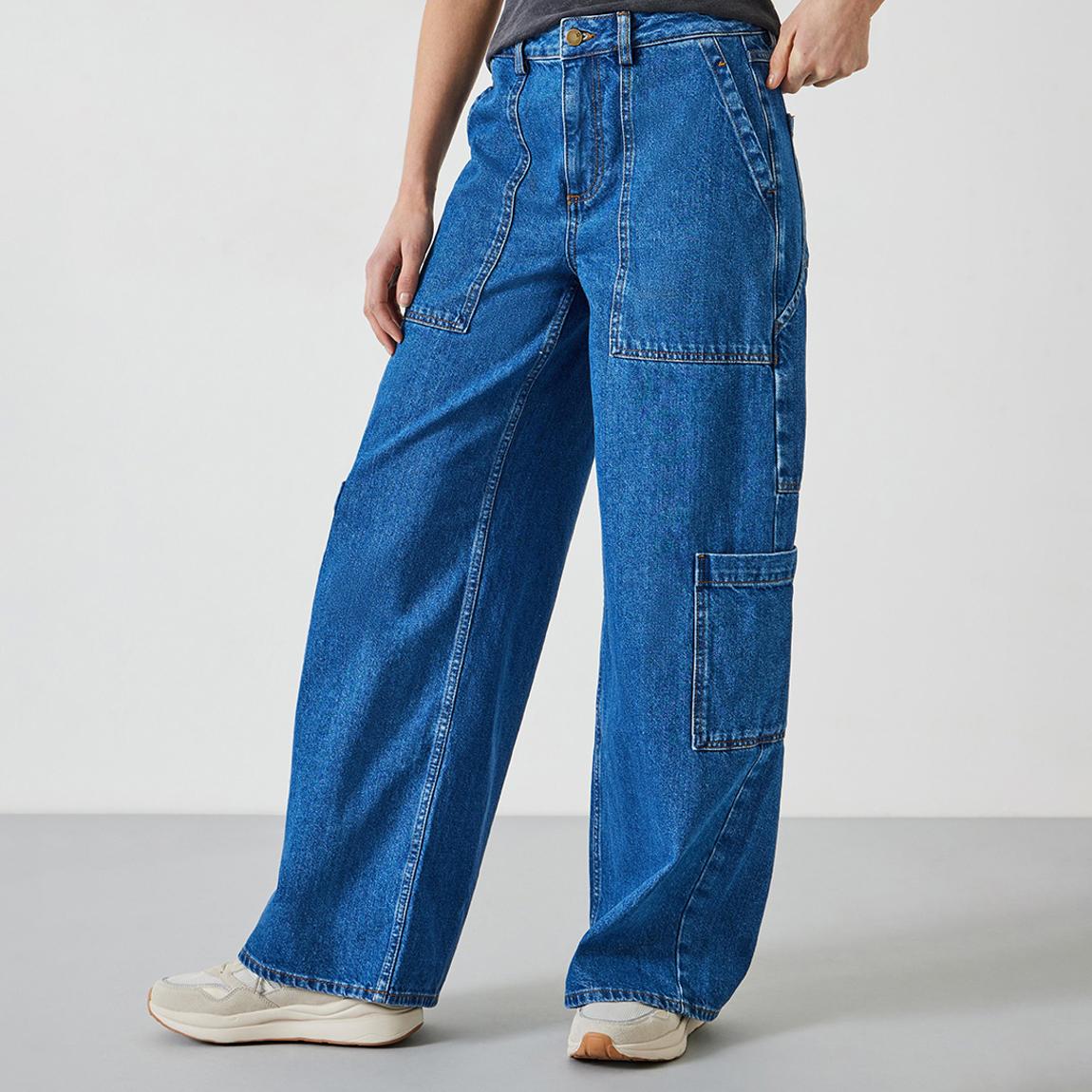 Blue Denim Charli Cotton Jeans main product photo
