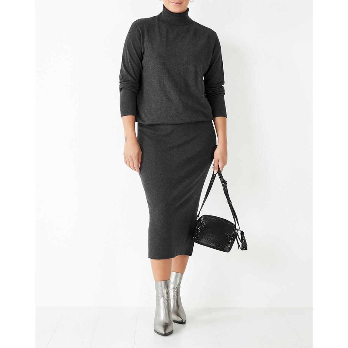 Grey Harper Midi Dress main product photo