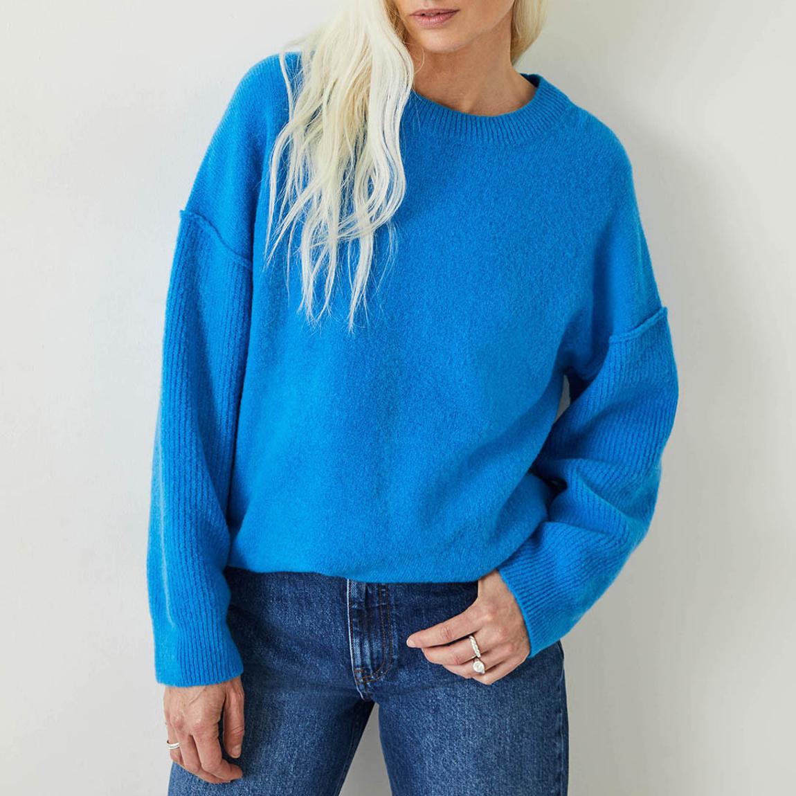 Blue Crew Sweatshirt main product photo