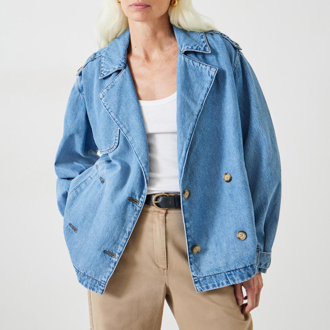 Blue Denim Yasmin Cotton Jacket main product photo