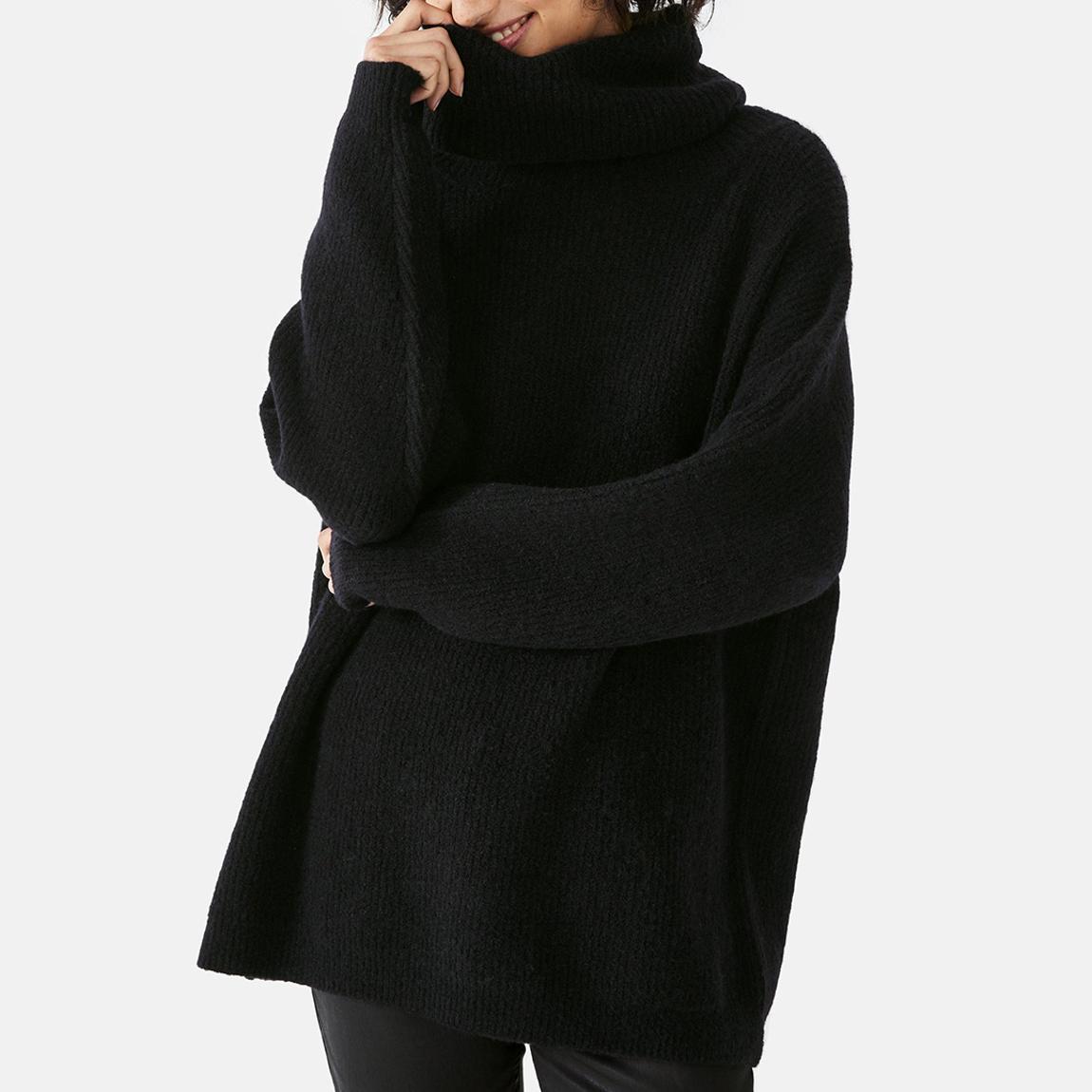 Black Meryl Wool Blend Jumper main product photo