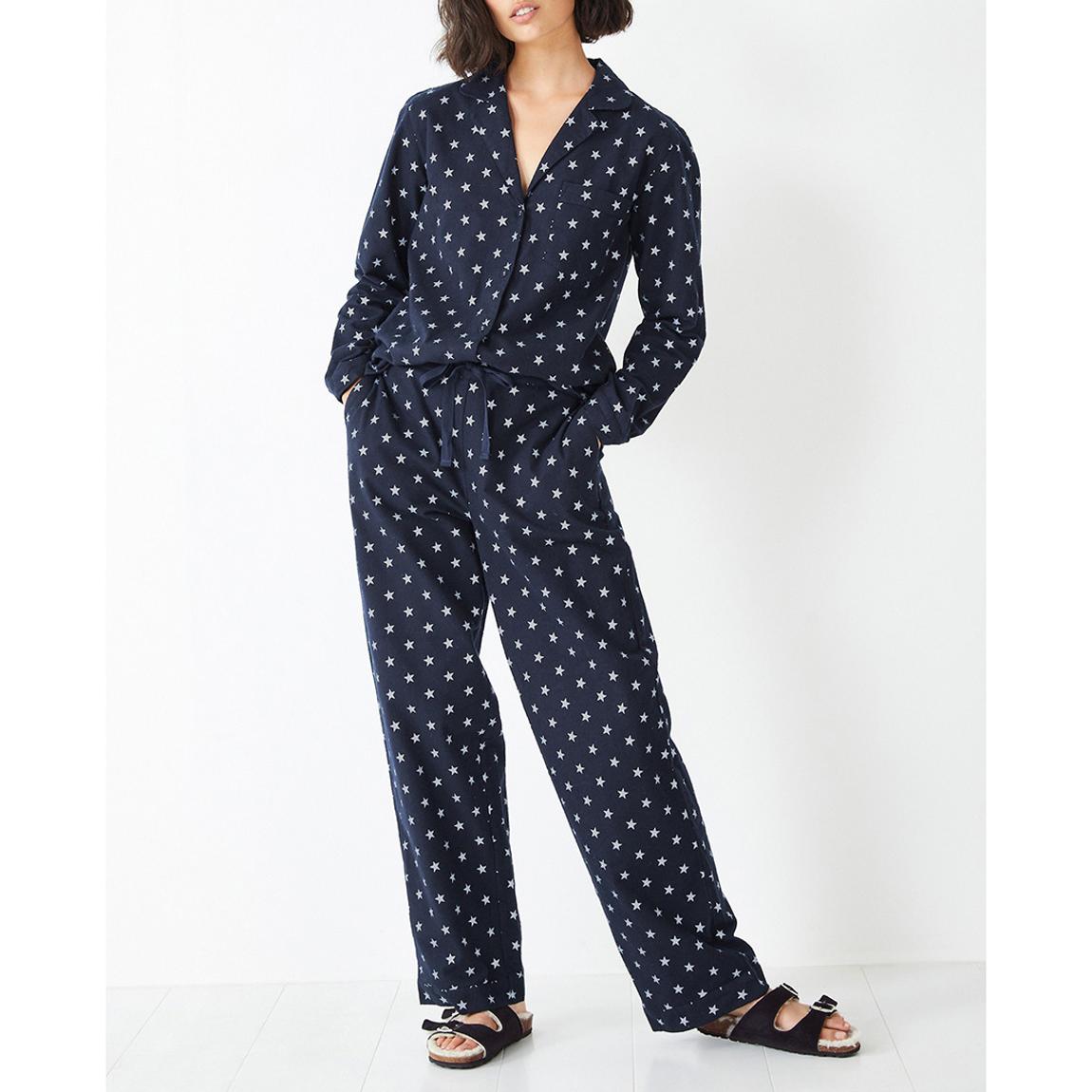Navy/Silver Joy Cotton Pyjama Set main product photo