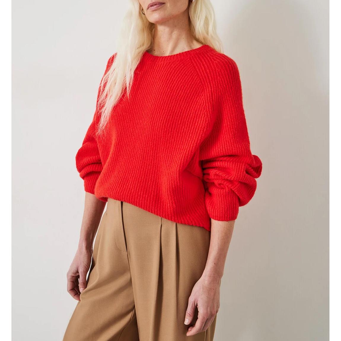 Red Tamar Wool Blend Jumper main product photo
