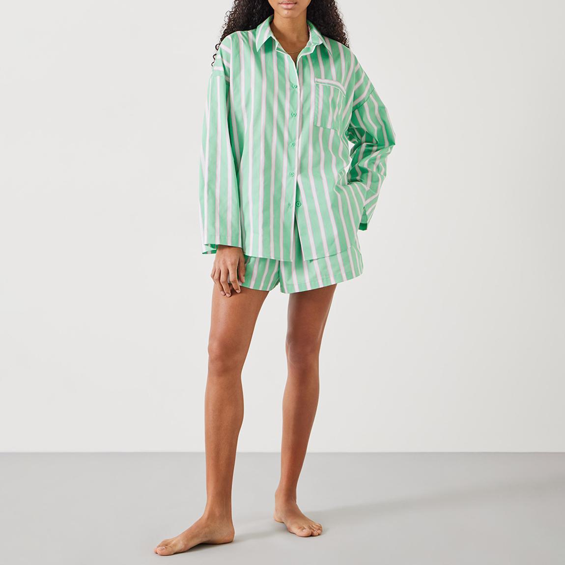 Green Adair Cotton Pyjama Set main product photo