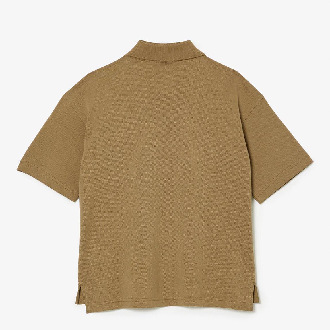 Teen Unisex Camel Croc Cotton Polo Shirt main product photo