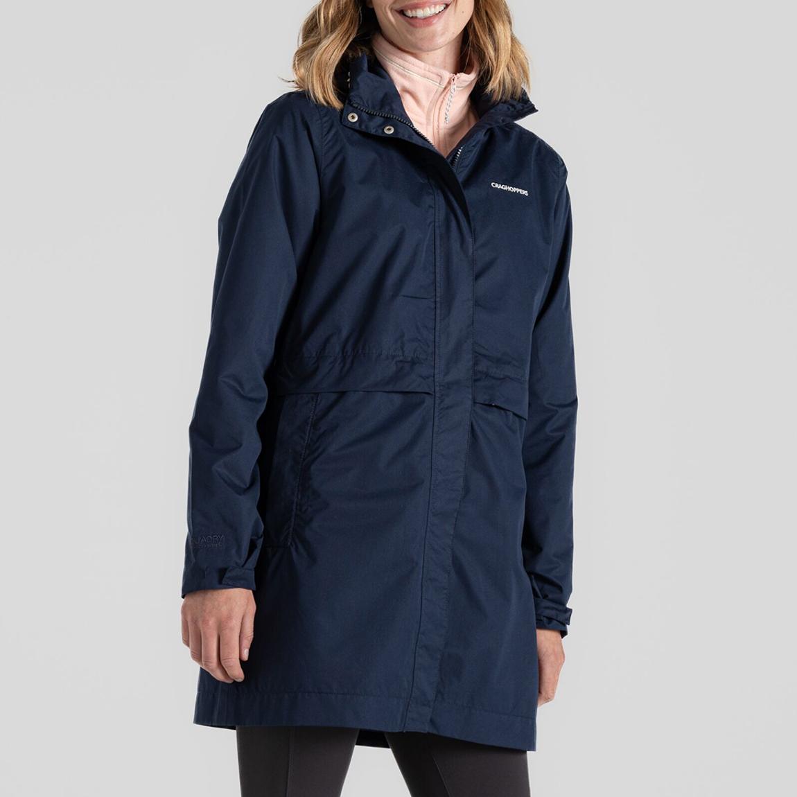 Navy Ana Waterproof Jacket main product photo