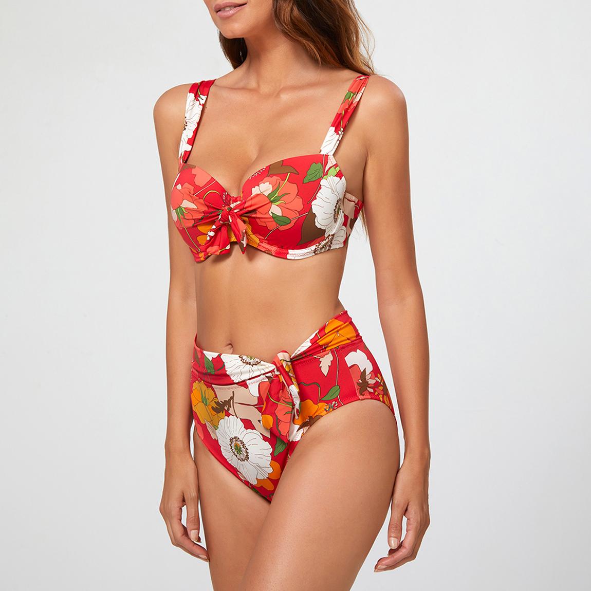 Red Lilia Maxi Bikini Brief main product photo