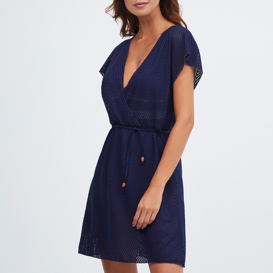 Navy Isola Dress main product photo