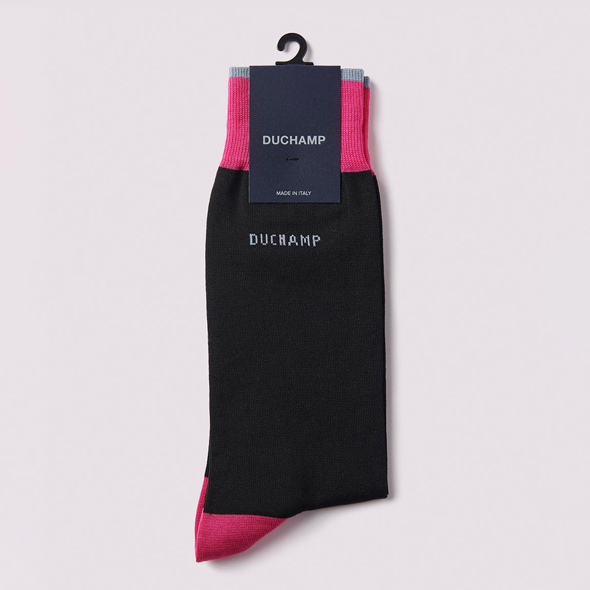 Black Duchamp Heel Toe Socks main product photo
