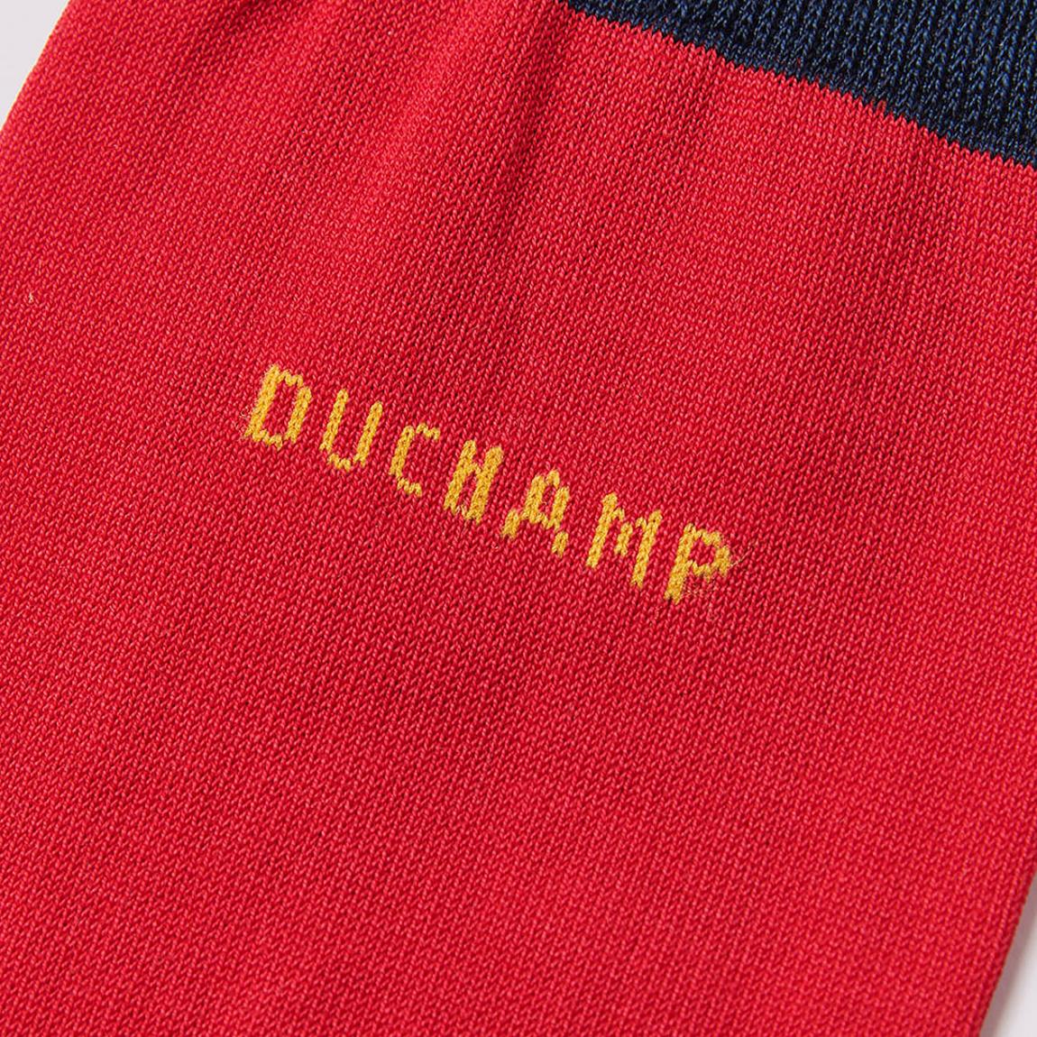 Red Duchamp Heel Toe Socks main product photo