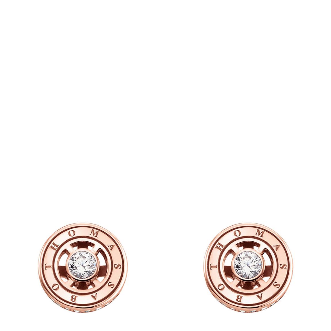 Rose Gold Sterling Silver Studs main product photo