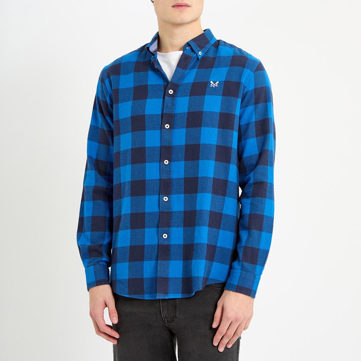 Blue Flannel Check Shirt main product photo