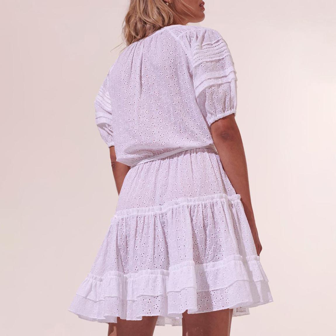 White Bona Mini Dress main product photo