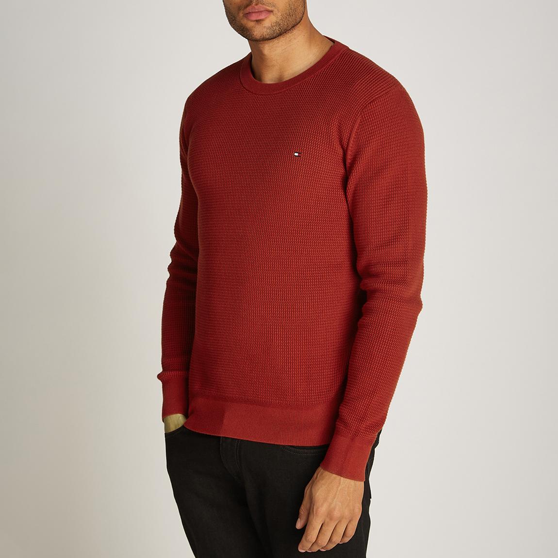 Rust Textured Jumper main product photo