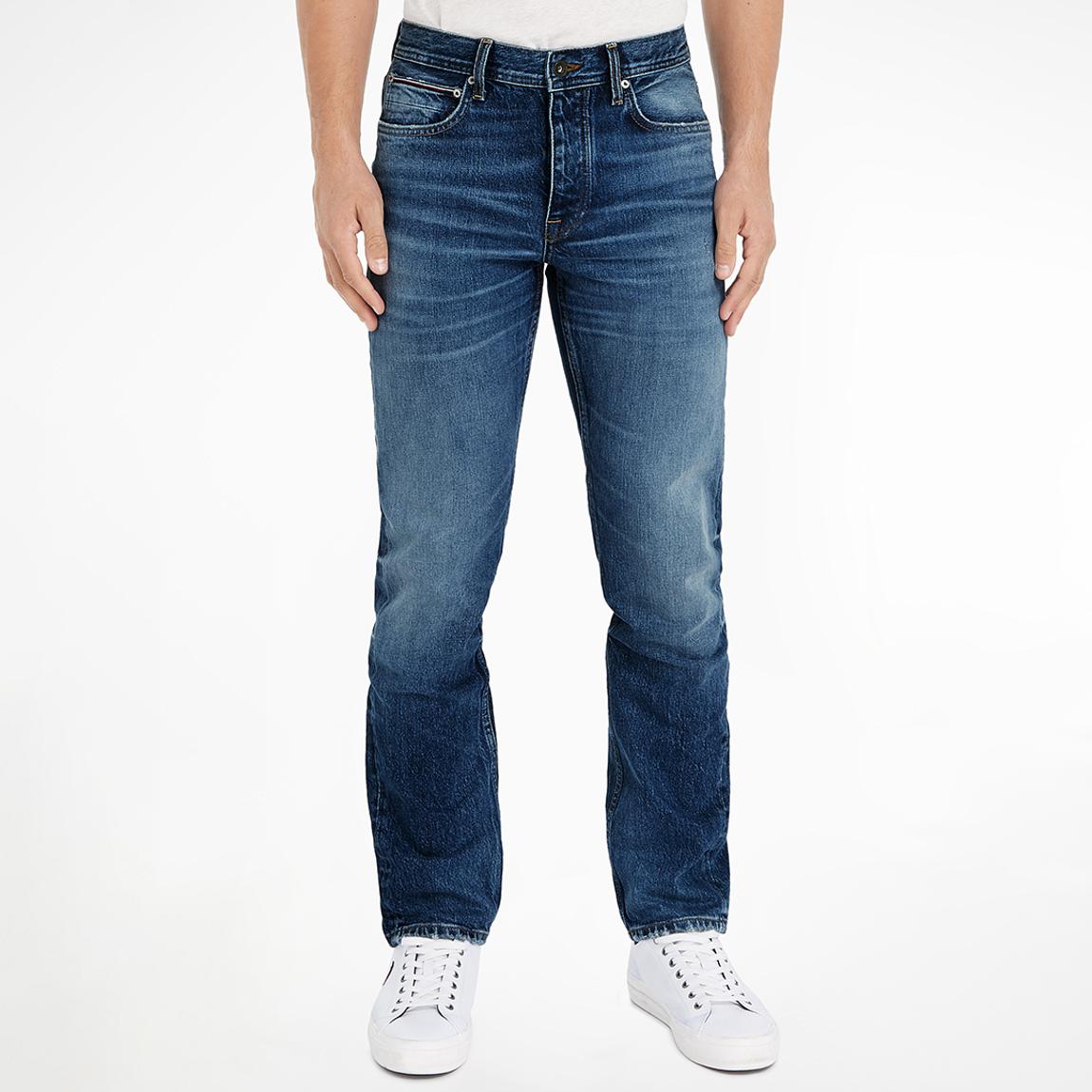 Blue Mercer Straight Jeans main product photo