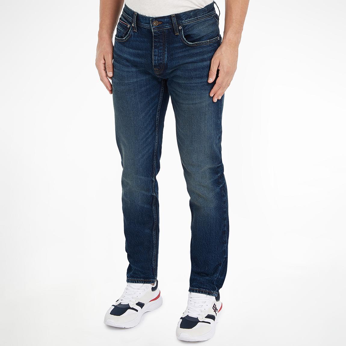 Dark Blue Denton Sraight Jeans main product photo
