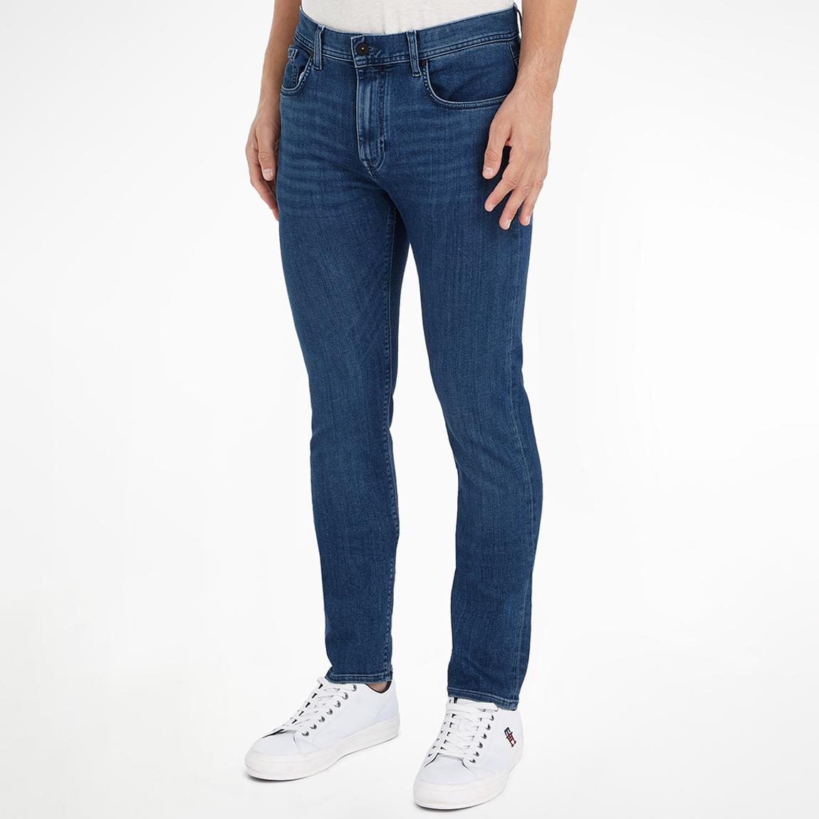 Blue Bleecker Slim Stretch Jeans main product photo