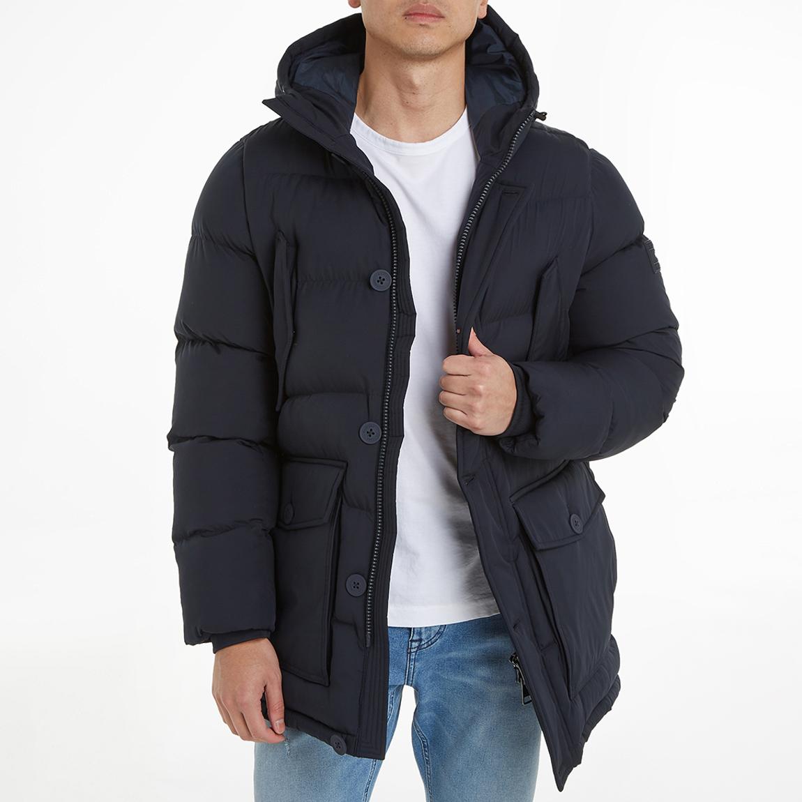 Navy Essential Rockie Parka Jacket main product photo