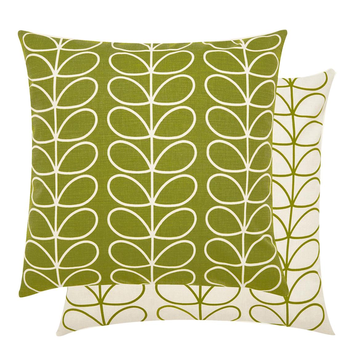 Linear Stem Pear Feather Cushion, 50x50cm main product photo