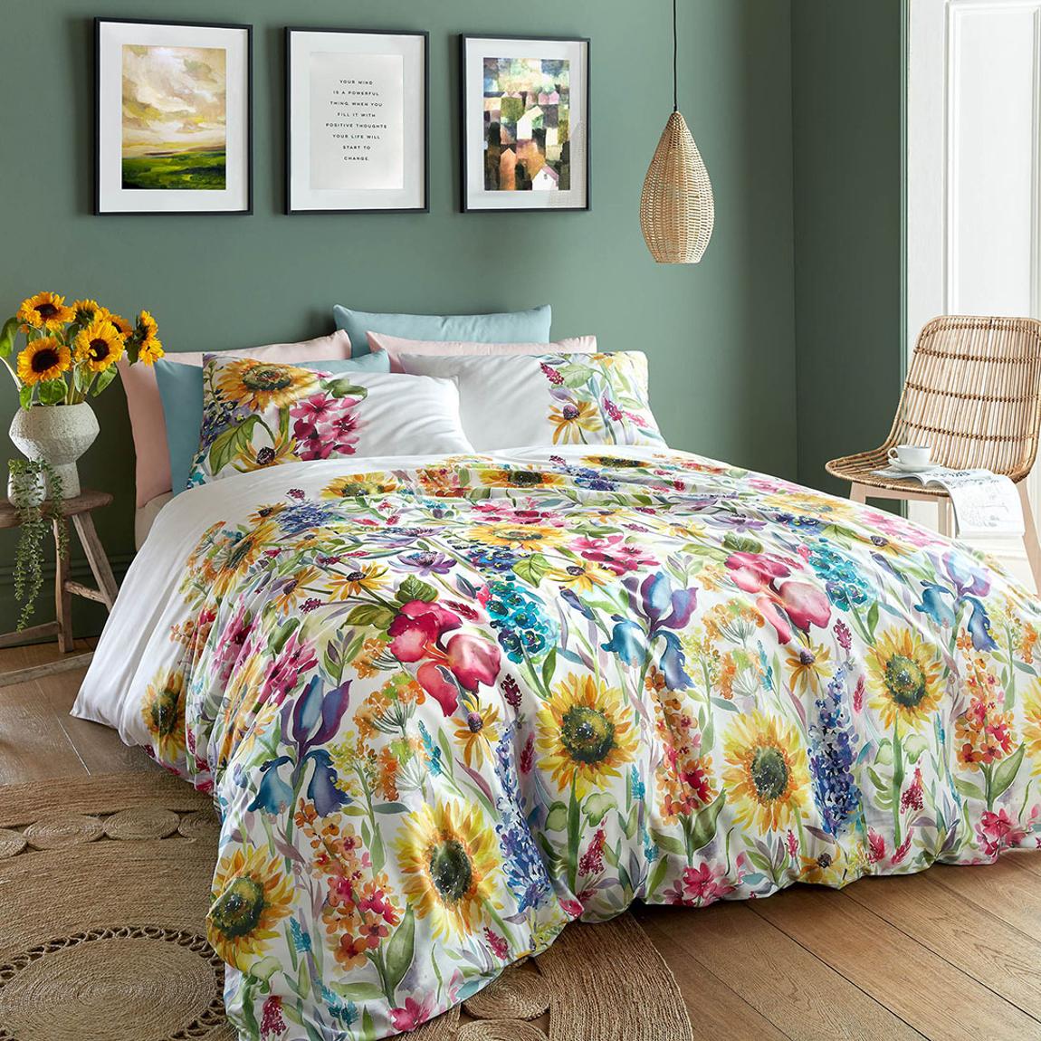 Summer Sunflower Double Bedset main product photo