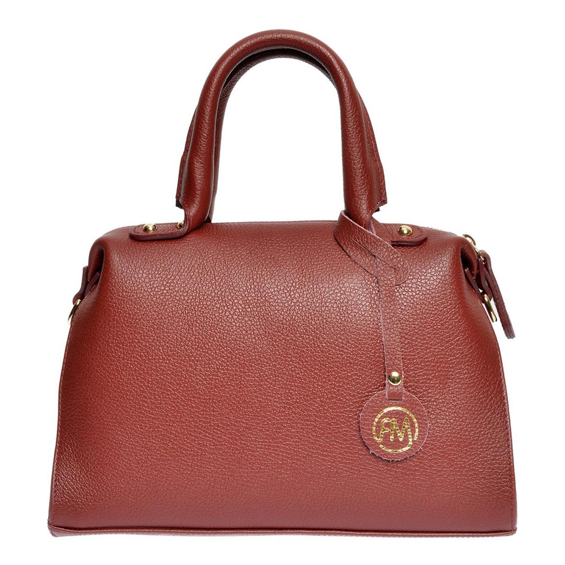 Roberta M Red Handbag main product photo
