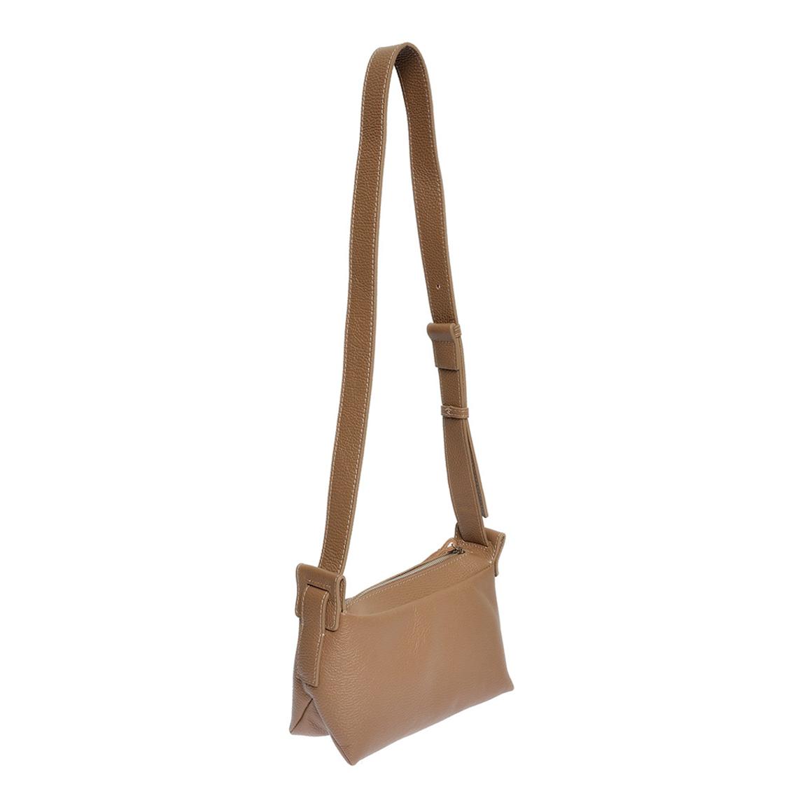 Roberta M Grey Crossbody Bag main product photo