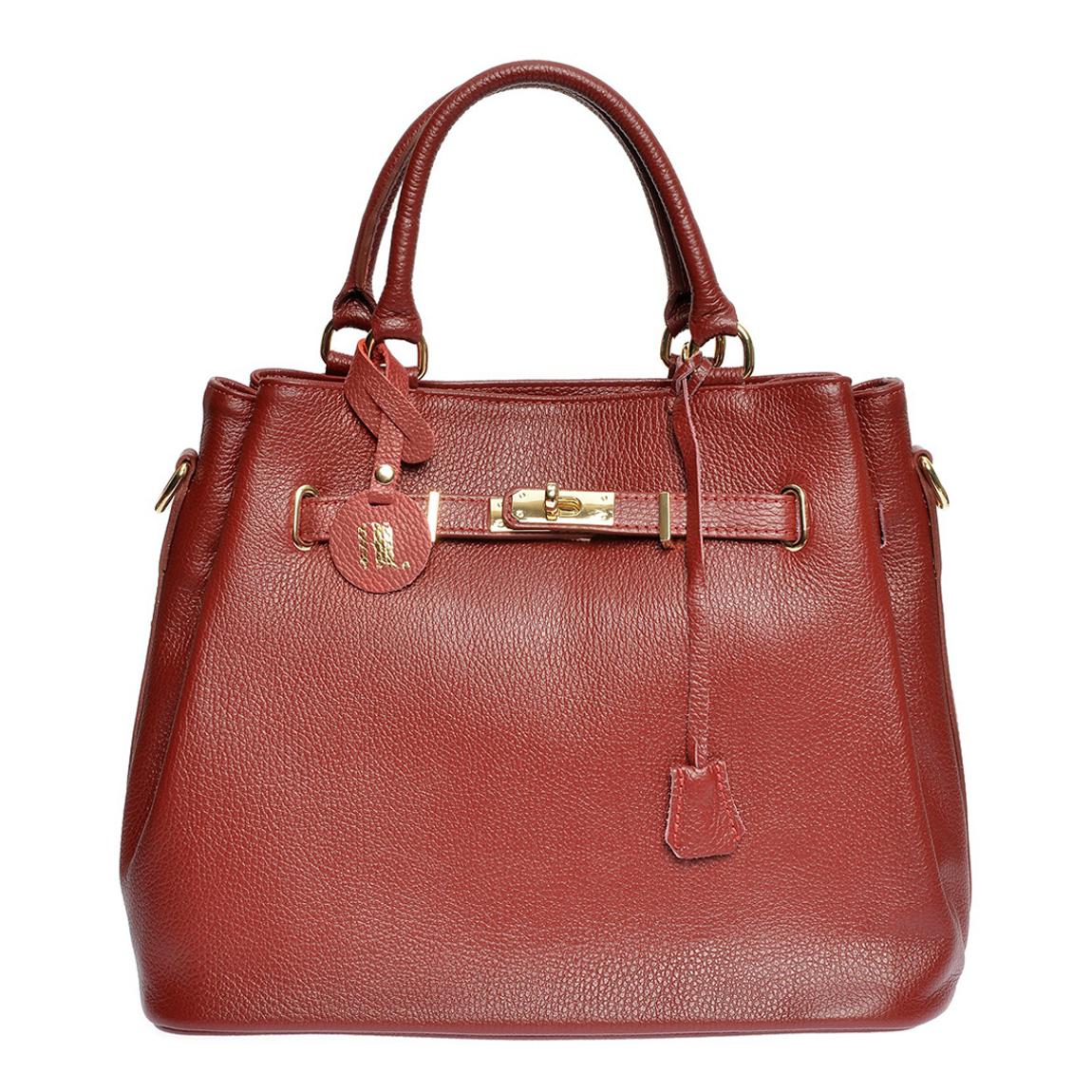 Anna Luchini Red Handbag main product photo
