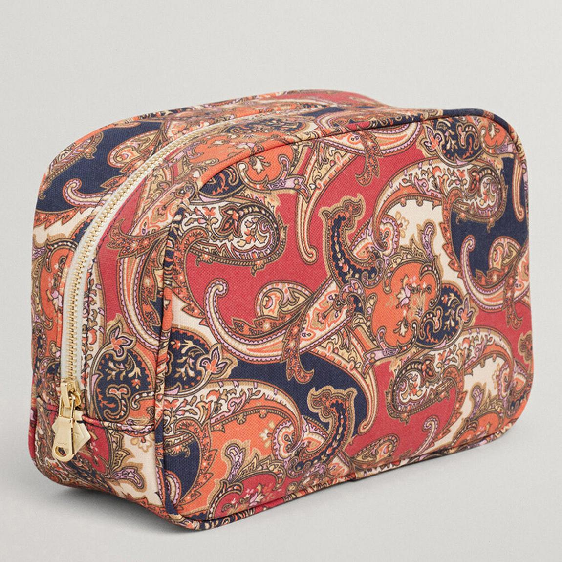 Multi Paisley Zip Wash Bag main product photo