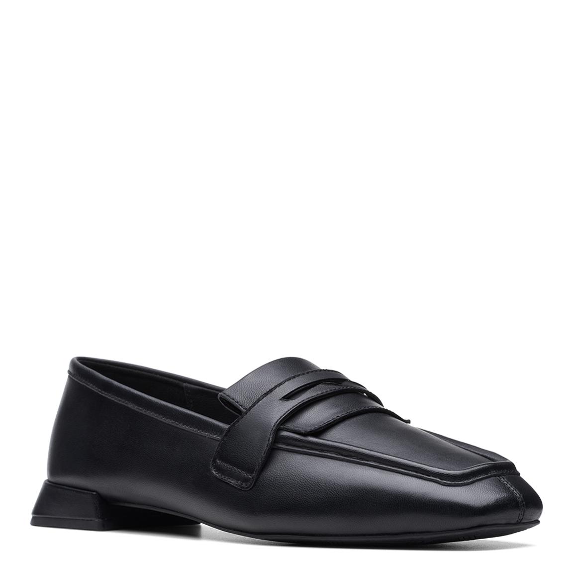 Women's Black Ubree 15 Surf Leather Loafers main product photo