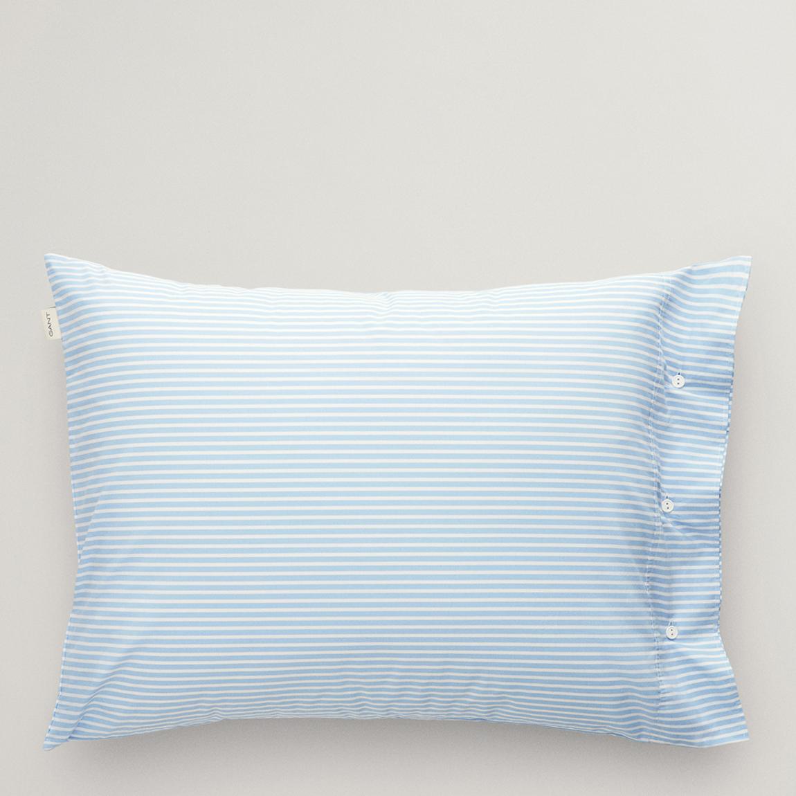 Shirt Stripe Pillowcase, Shade Blue main product photo