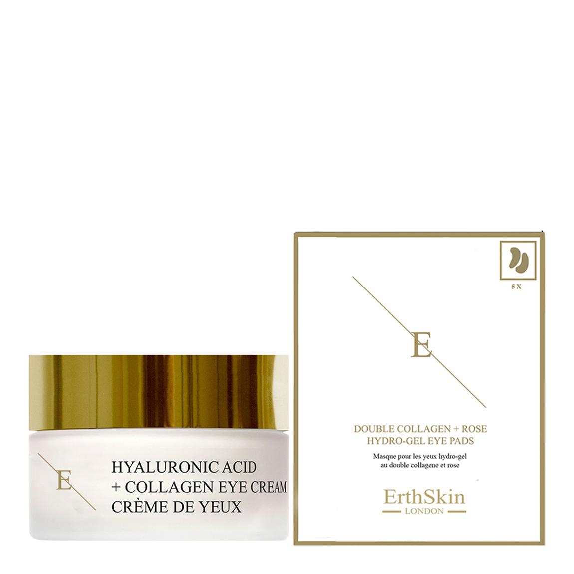 Hyaluronic Acid + Collagen Pro Age Eye Cream 30Ml + Double Collagen + Rose Hydrogel Eye Pads 5 X 2 main product photo