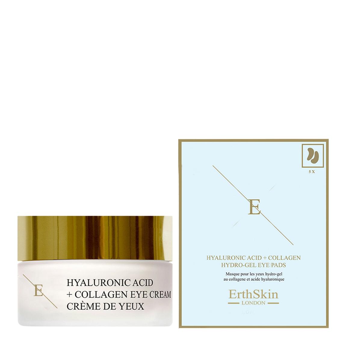Hyaluronic Acid + Collagen Pro Age Eye Cream 30Ml + Hyaluronic Acid + Collagen Hydrogel Eye Pads 5 X 2 main product photo