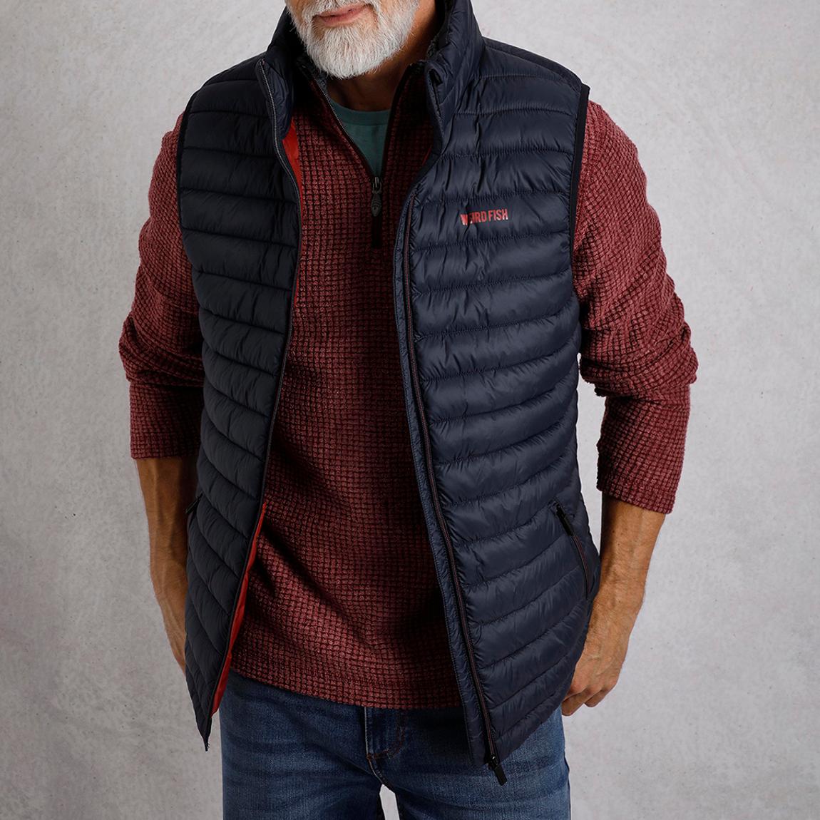 Navy Langtree Lightweight Gilet main product photo