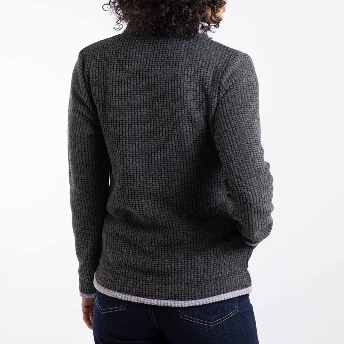 Black Beye Full Zip Grid Fleece main product photo