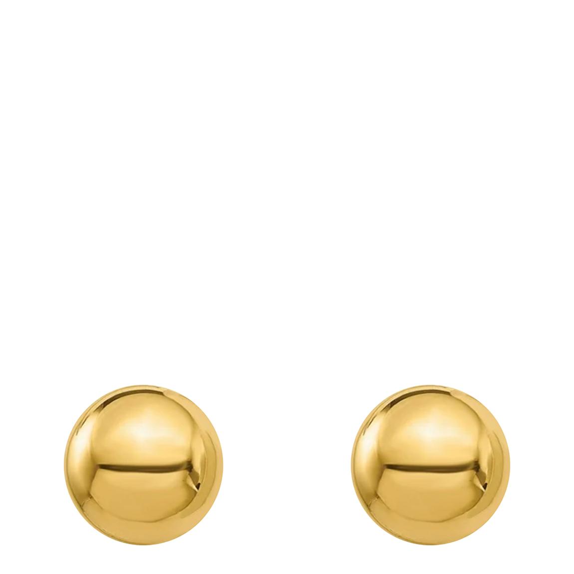 18K Gold Polished Earrings main product photo