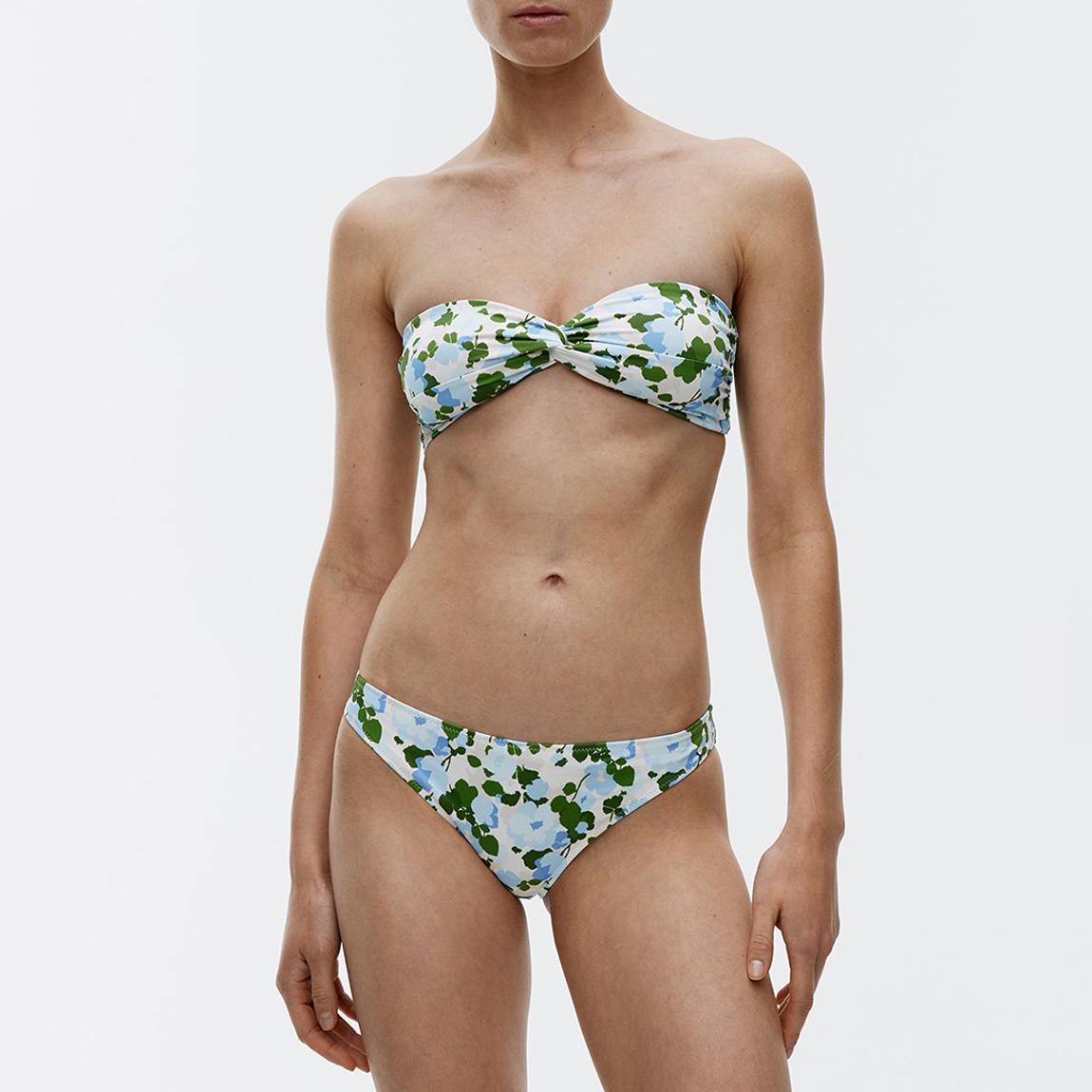 Green Floral Bikini Bottom main product photo