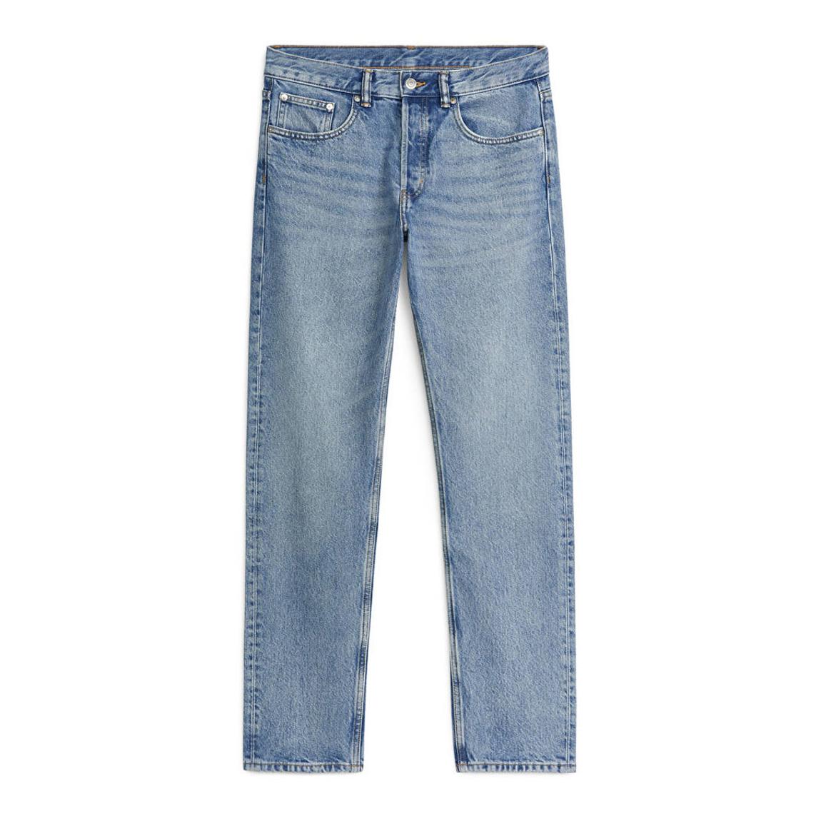 Men's Blue Washed Jean main product photo